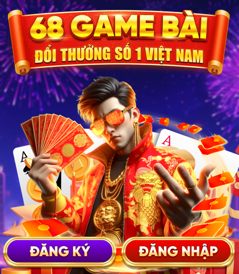 đăng ký - đăng nhập 68 game bài mobile